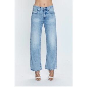 Pistola Light Blue Straight Leg Jeans